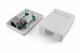 Розетка RJ-45 Hyperline SB1-1-8P8C-C5e-SH-WH