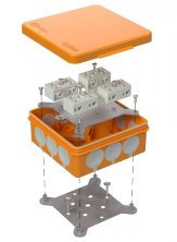 Коробка огнестойкая для о/п двухкомпонентная 60-0303-FR6.0-4-8-Р Е15-Е60 100х100х40 Промрукав