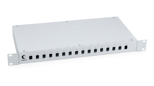 Кросс оптический 19"" CABEUS FO-19-16SC (7035c)