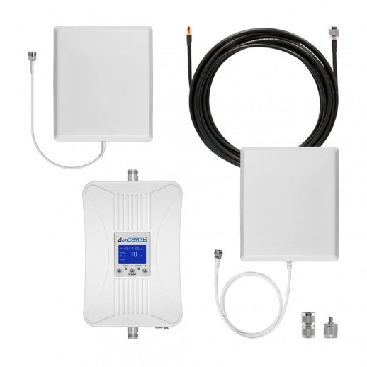 Комплект усиления сотовой связи 1800/2100 МГц Далсвязь DS-1800/2100-17 С3