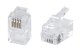 Разъем RJ-11 CABEUS 4P4C (7127c) (100 шт)