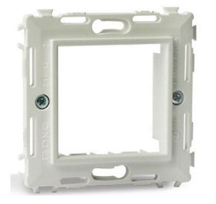 Каркас ДКС Каркас на 2 модуля (одноместный), слоновая кость (75020SL)