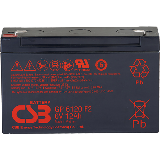 Аккумулятор герметичный свинцово-кислотный CSB CSB GP 6120