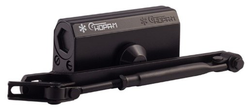 Доводчик дверной NORA-M НОРА-М №2S (чёрный)