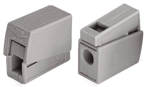 Клемма для светильников WAGO WAGO 224-111 клемма для светильников серая