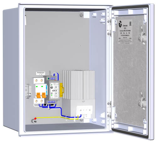 Шкаф монтажный с обогревом Тахион ТШП-6