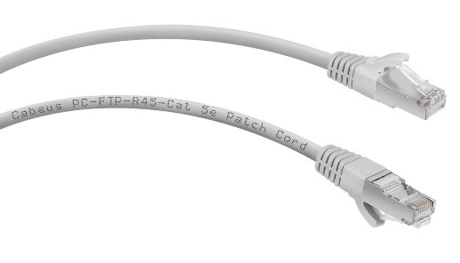 Патч-корд медный CABEUS PC-FTP-RJ45-Cat.5e-0.5m (7261c)