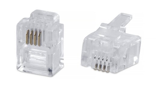 Разъем RJ-11 CABEUS 6P4C (7012c) (100 шт)