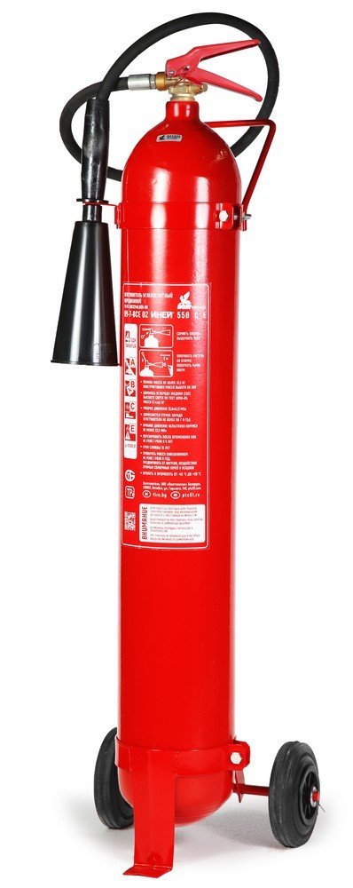 Огнетушитель углекислотный, переносной Пожтехника Центр ОУ-7 ИНЕЙ