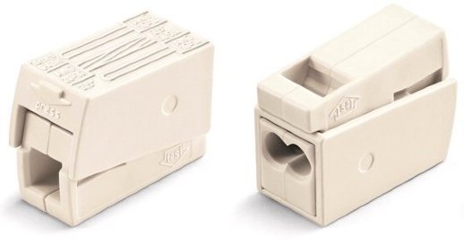 Клемма для светильников WAGO WAGO 224-122 клемма для светильников белая