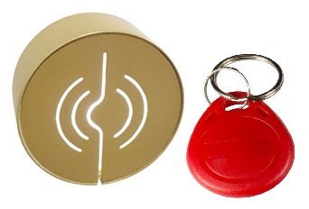 Считыватель со встроенным контроллером антивандальный JSB-Systems JSB 392.01 (золото)