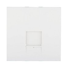 Накладка для розетки 45х45мм, белая, LK45 (853204)