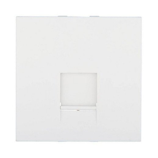 Накладка для розетки 45х45мм, белая, LK45 (853204)