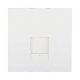 Накладка для розетки 45х45мм, белая, LK45 (853204)