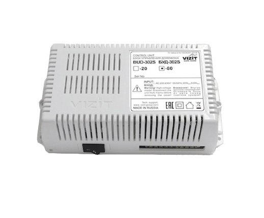Блок управления домофоном VIZIT БУД-302S-80