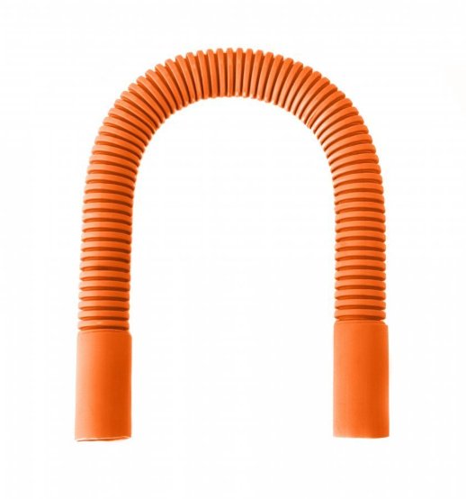 Поворот гибкий гофрированный универсальный D=25 оранжевый (Промрукав) (PR13.1229)