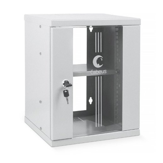 Шкаф настенный 10", 8U CABEUS WSC-8U (7648c)