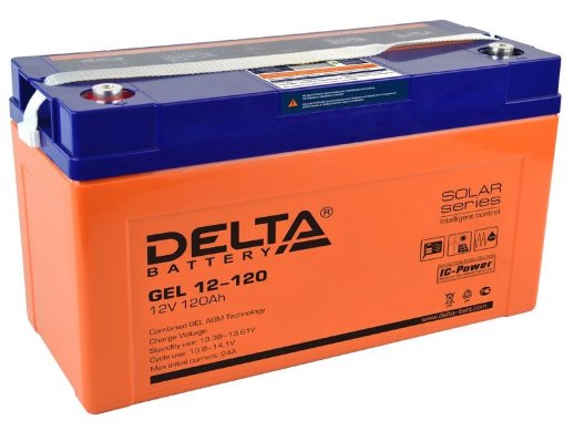 Аккумулятор герметичный свинцово-кислотный Delta Delta GEL 12-120