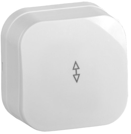 Выключатель 1-кл. прох. о/у 10А ВСп10-1-0-ХБ белый IEK GLORY (EVH12-K01-10)