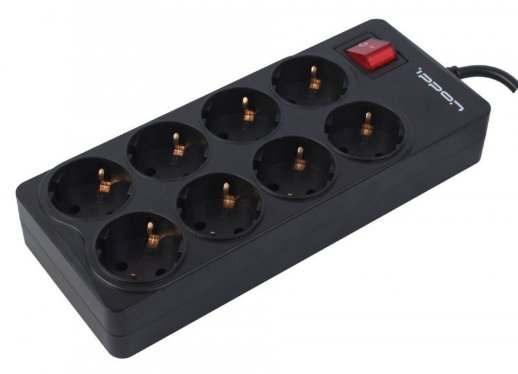 Сетевой фильтр Ippon Ippon BK-258 (черный) (588045)