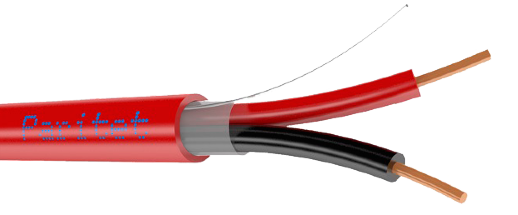 Кабель не распространяющий горение при групповой прокладке, с пониженным дымо- и газовыделением Паритет КСВВнг(А)-LS 2х0,5 (Паритет)