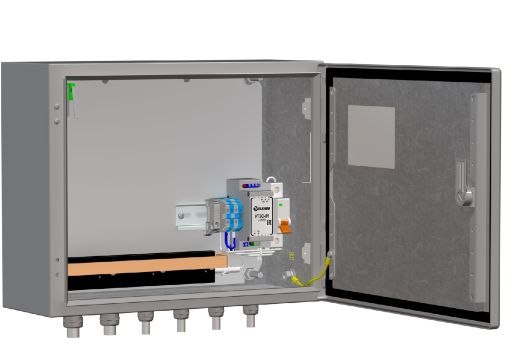 Шкаф монтажный с обогревом Тахион ТШ-6