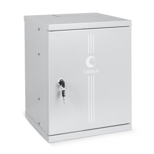 Шкаф настенный 10", 8U CABEUS WSC-8Um (7790c)
