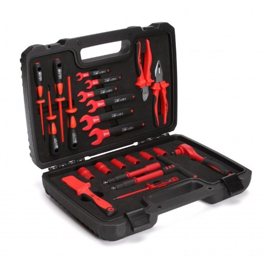 Набор диэлектрического инструмента электрика КВТ НИИ-11