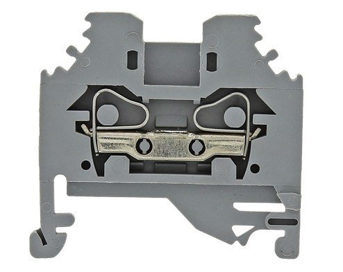 Колодка клеммная пружинная EKF JXB-S-2.5 24А 2-проводная, серая (plc-jxb-s-2.5g)