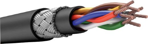 Кабель монтажный, парной скрутки, с изоляцией и оболочкой из полимерной композиции не содержащей галогенов СПКБ-Техно КПСГТТКПнг(А)-HF 1х2х1,5