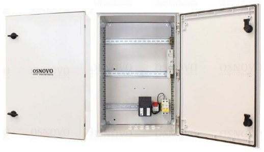 Кросс оптический уличный в монтажном шкафу OSNOVO OSP-46T1
