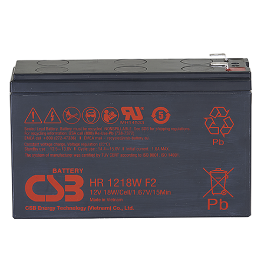 Аккумулятор герметичный свинцово-кислотный CSB CSB HR 1218W