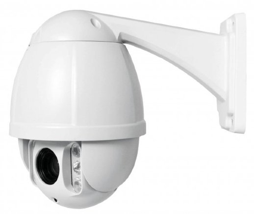 Видеокамера мультиформатная купольная поворотная скоростная Praxis PS-7114MHD 10Z