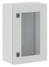 Навесной шкаф STE с прозрачной дверью, 600х400х250 мм (R5STEX0649)