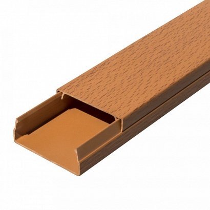 Кабель-канал с двойным замком Промрукав Короб 40х16, бук (Промрукав) (PR.025431)