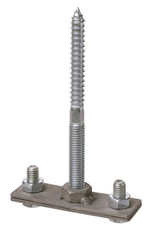 Держатель фасадный для полосы шириной 25-50мм, 200мм TDM (SQ2402-3143)