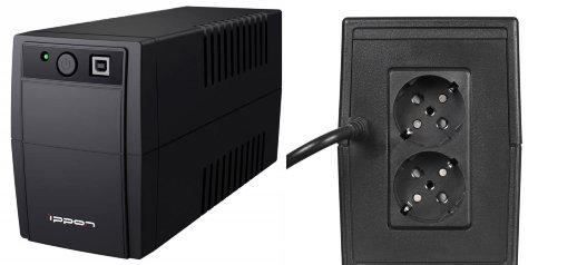 Источник бесперебойного питания Ippon Ippon Back Basic 650 Euro (383323)