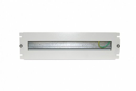 Панель 19" с DIN-рейкой Hyperline BPB19-PS-3U-RAL7035