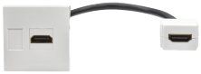 Розетка HDMI M/M PRIMER РКМ-20-10-П белый IEK (PR-KK40D-RH-0-2-K01)