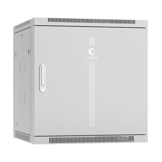 Шкаф настенный 19", 12U CABEUS SH-05F-12U60/35m (7123c)