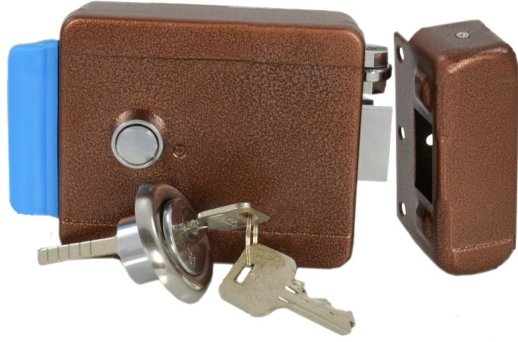 Замок электромеханический FASS F-2370I (медь)