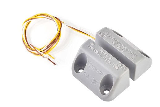 Извещатель охранный точечный магнитоконтактный, кабель без защитного рукава КомплектСтройСервис ИО 102-20 Б3П (1)