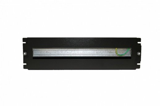 Панель 19" с DIN-рейкой Hyperline BPB19-PS-3U-RAL9005