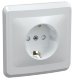 Розетка 1местн. ВЕГА IEK РСш10-3-ВБ (ERV14-K01-16-DM)