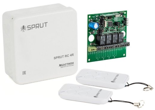 Комплект радиоуправления тревожной сигнализацией Бастион SPRUT RC 4R (538)
