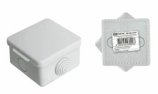 Коробка ОП 65х65х50мм, крышка, IP54, 4вх. (SQ1401-0111)