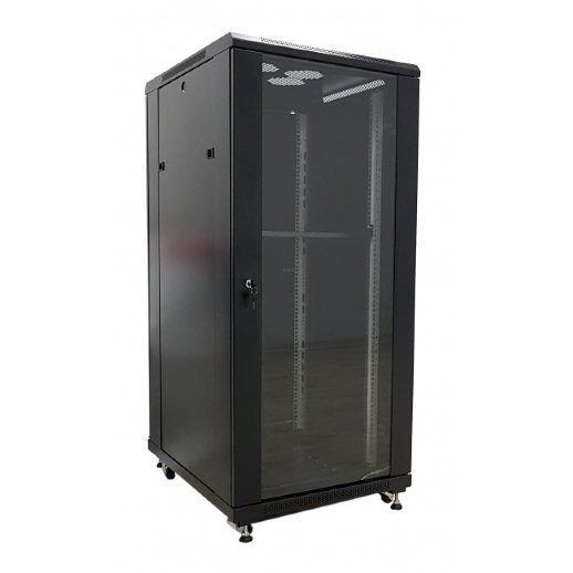 Шкаф телекоммуникационный 19" напольный ДКС R5IT2461GSB