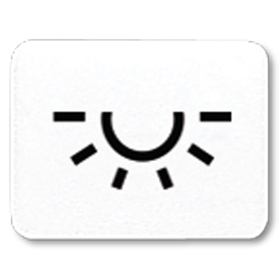 Вставка с символом "освещение" Eff-Eff 33 L