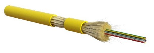 Кабель волоконно-оптический одномодовый Hyperline FO-MC3-IN-9S-12-LSZH-YL