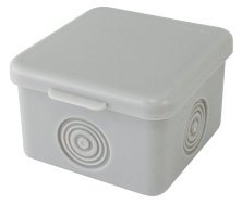 Коробка ОП 65х65х50мм, крышка, IP54, 4вх., без гермовводов (SQ1401-0811)